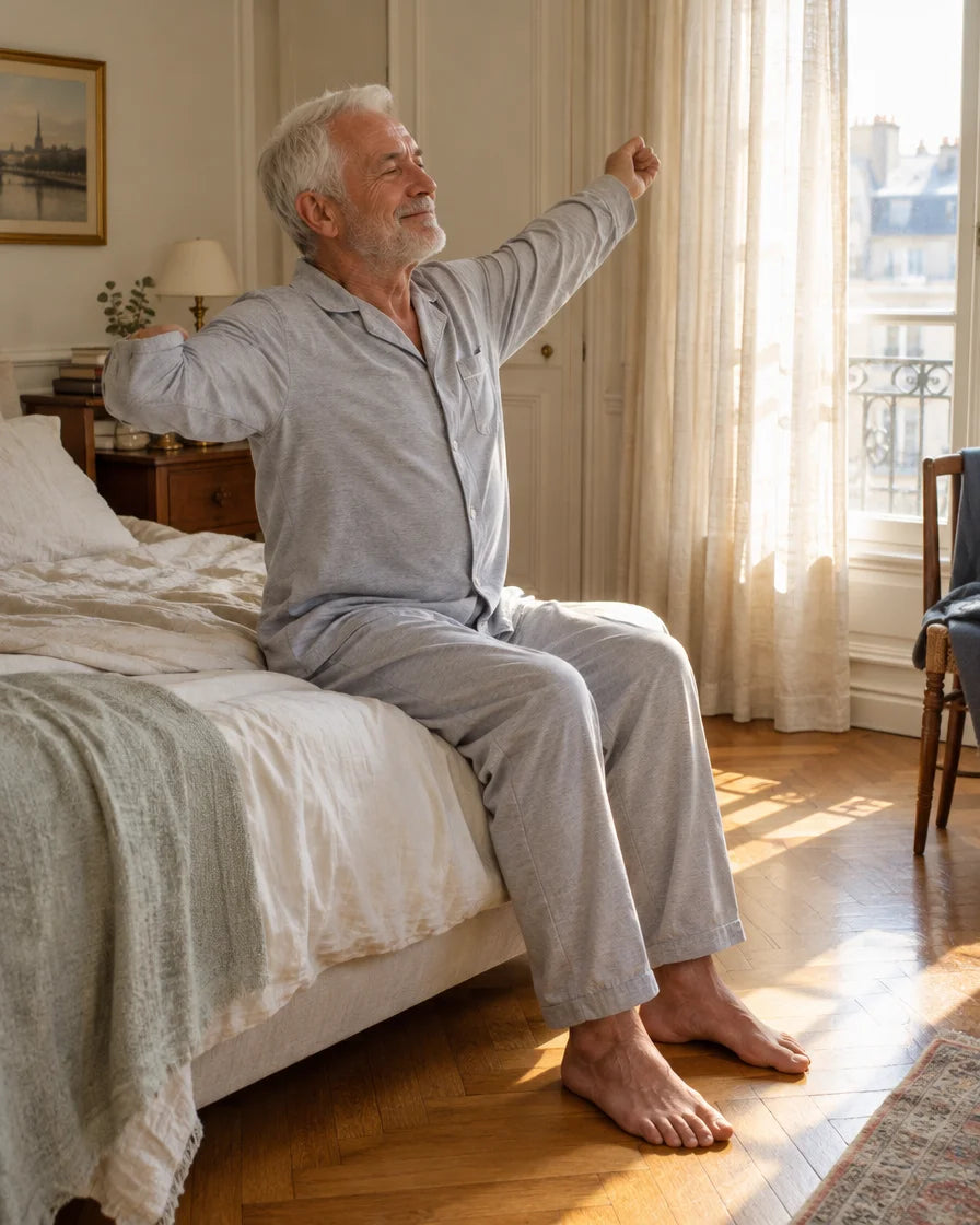 Imaginer le matin qui suit une soirée plus calme.