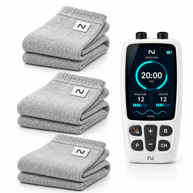 Boîtier + 2 paires + 1 offerte
